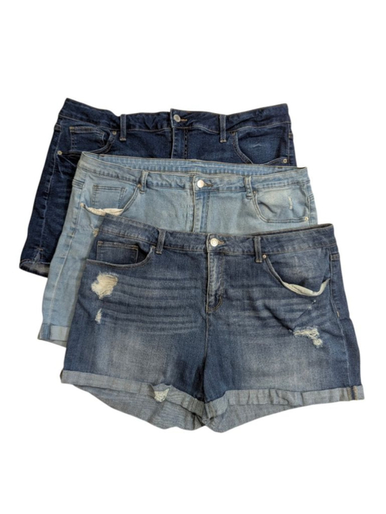 Pants - Jean Shorts Set of 3 Lot 20W 4X Large